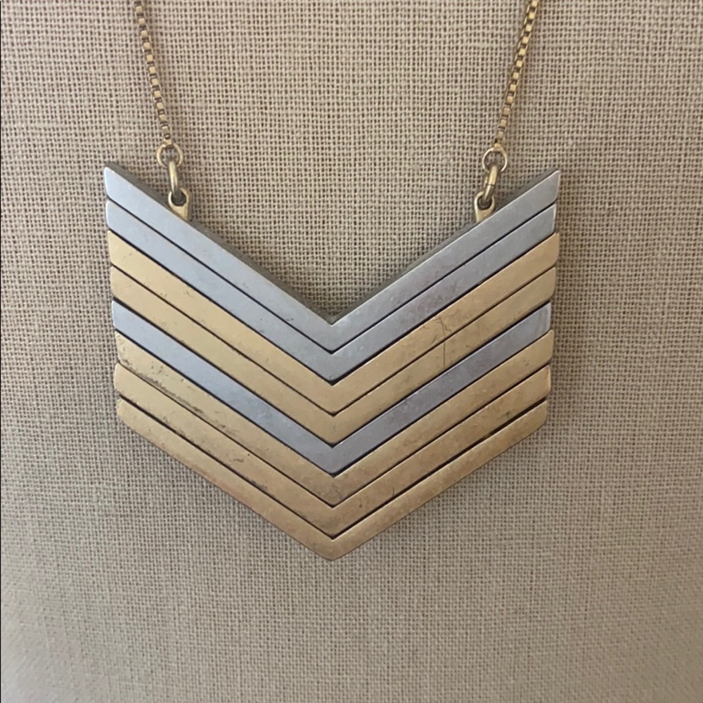 Madewell arrowstack necklace - Picture 3 of 4